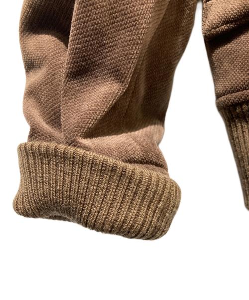AKM（エーケーエム）AKM (エーケーエム) TWILL CORDUROY ZIP VALSTARINO ブラウン サイズ:Lの古着・服飾アイテム