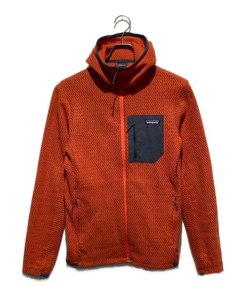 Patagonia（パタゴニア）Patagonia (パタゴニア) SP21 R1エアフルジップフーディ オレンジ サイズ:Ｓの古着・服飾アイテム