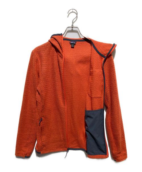 Patagonia（パタゴニア）Patagonia (パタゴニア) SP21 R1エアフルジップフーディ オレンジ サイズ:Ｓの古着・服飾アイテム