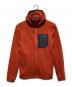 Patagonia（パタゴニア）の古着「SP21 R1エアフルジップフーディ」｜オレンジ