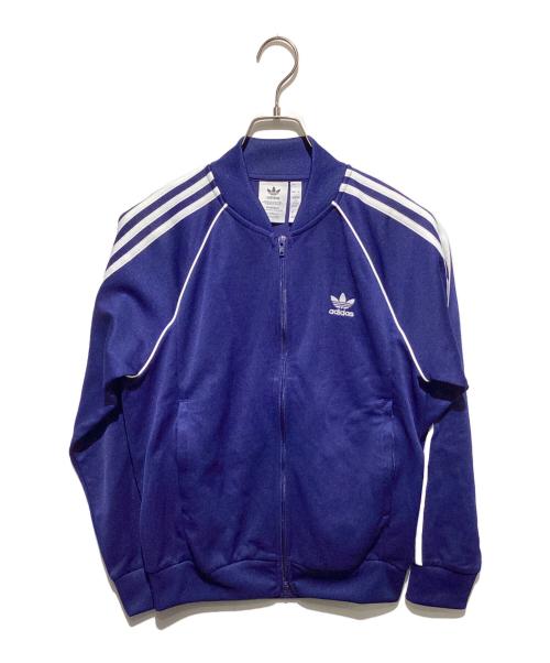 adidas（アディダス）adidas (アディダス) トラックジャケット ブルー サイズ:Lの古着・服飾アイテム