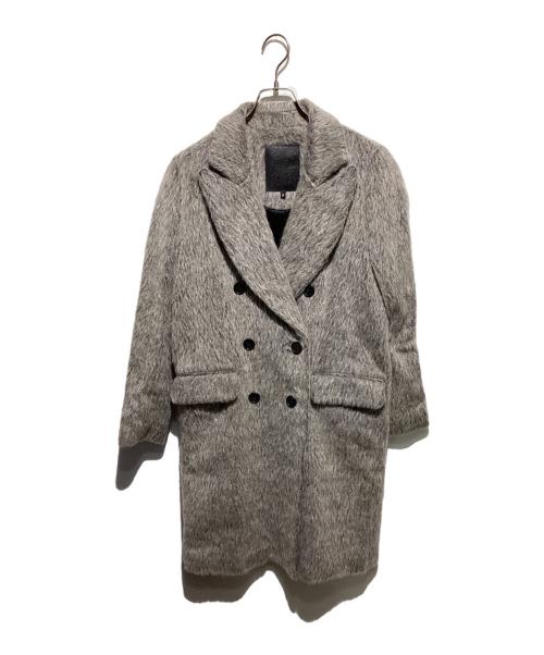D.EFECT（ディーエフェクト）D.EFECT (ディーエフェクト) シャギーコート グレー サイズ:ＸＳの古着・服飾アイテム