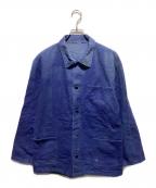 French work jacketフレンチワークジャケット）の古着「フレンチワークジャケット」｜ブルー
