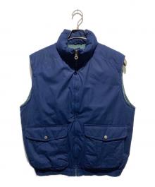 LAND'S END（ランズエンド）の古着「90s ダウンベスト」｜ネイビー