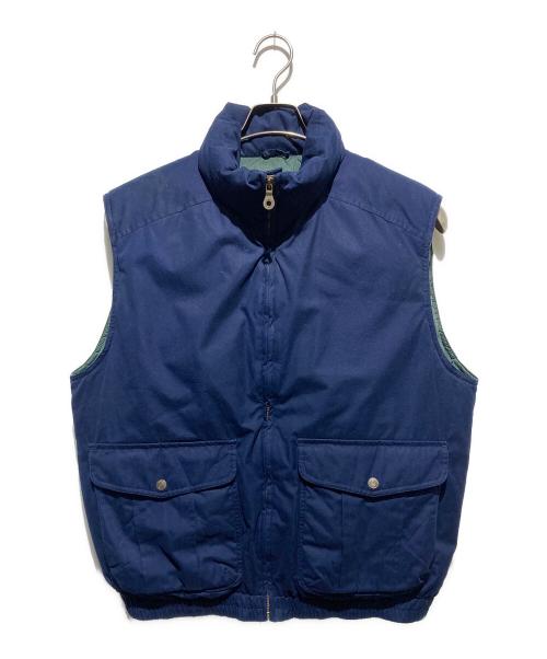 LAND'S END（ランズエンド）LAND'S END (ランズエンド) 90s ダウンベスト ネイビー サイズ:Mの古着・服飾アイテム