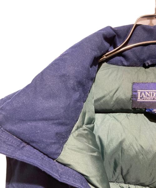 LAND'S END（ランズエンド）LAND'S END (ランズエンド) 90s ダウンベスト ネイビー サイズ:Mの古着・服飾アイテム