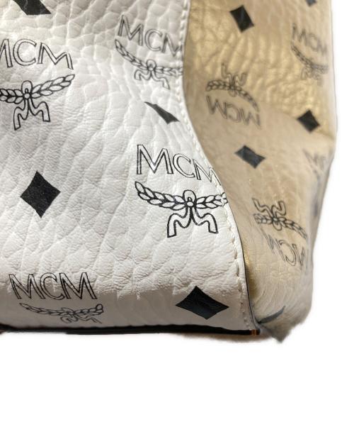 MCM（エムシーエム）MCM (エムシーエム) トニー ヴィセトスミックス ショッパー ミディアム ブラウンの古着・服飾アイテム