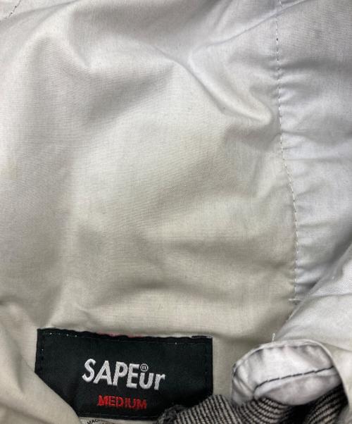 SAPEur（サプール）SAPEur (サプール) Denim Track Pants ブラック サイズ:Ｍの古着・服飾アイテム