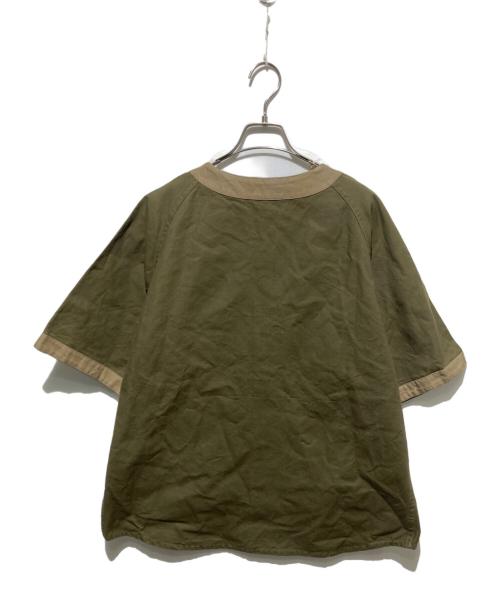 SAPEur（サプール）SAPEur (サプール) シューティングシャツ カーキ サイズ:Mの古着・服飾アイテム