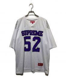 SUPREME（シュプリーム）の古着「22SS Spiderweb Football Jersey」｜ホワイト