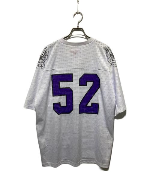 SUPREME（シュプリーム）Supreme (シュプリーム) 22SS Spiderweb Football Jersey ホワイト サイズ:Lの古着・服飾アイテム