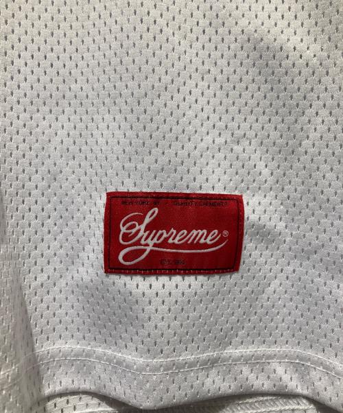 SUPREME（シュプリーム）Supreme (シュプリーム) 22SS Spiderweb Football Jersey ホワイト サイズ:Lの古着・服飾アイテム