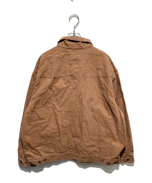 LEVI'S PReMIUM（リーバイス プレミアム）LEVI'S PReMIUM (リーバイス プレミアム) ウエスタンショートホーン トラッカージャケット ブラウン サイズ:XLの古着・服飾アイテム