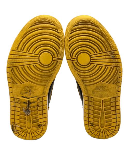 NIKE（ナイキ）NIKE (ナイキ) ハイカットスニーカー イエロー×ブラック サイズ:26.5cmの古着・服飾アイテム