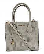 MICHAEL KORSマイケル・コース）の古着「パンチングショルダーバッグ」｜ホワイト