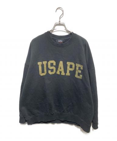 中古・古着通販】SAPEur (サプール) USAPEロゴクルーネックスウェット