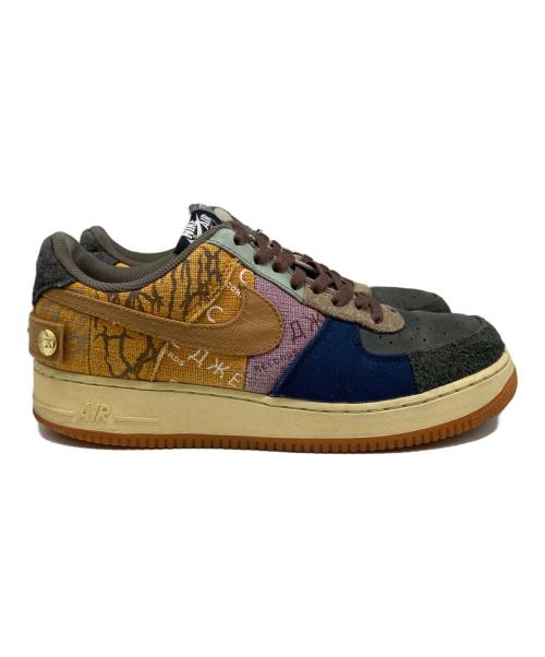 NIKE（ナイキ）NIKE (ナイキ) TRAVIS SCOTT (トラヴィススコット) Air Force 1 Low Cactus Jack ブラウン サイズ:28.5の古着・服飾アイテム