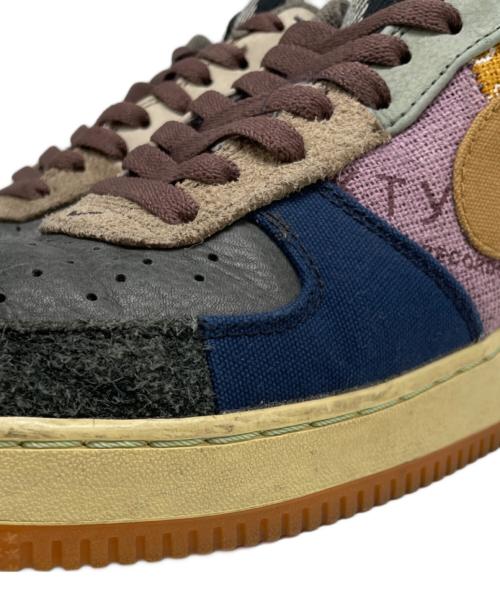 NIKE（ナイキ）NIKE (ナイキ) TRAVIS SCOTT (トラヴィススコット) Air Force 1 Low Cactus Jack ブラウン サイズ:28.5の古着・服飾アイテム