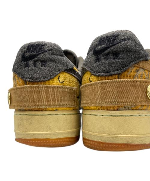NIKE（ナイキ）NIKE (ナイキ) TRAVIS SCOTT (トラヴィススコット) Air Force 1 Low Cactus Jack ブラウン サイズ:28.5の古着・服飾アイテム