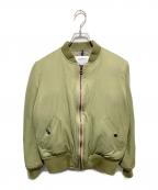 STAMMBAUMシュタンバウム）の古着「MA-1ダウンジャケット」｜グリーン