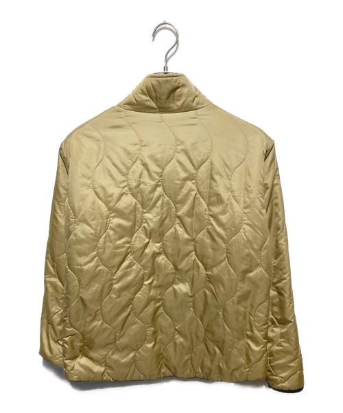 WILD THINGS（ワイルドシングス）WILD THINGS (ワイルドシングス) USA製 プリマロフトキルティングジャケット リバーシブル ベージュ×グリーン サイズ:Mの古着・服飾アイテム