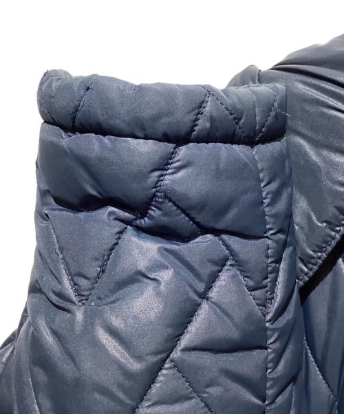 preview（プレビュ）preview (プレビュ) レザー切替中綿コート ネイビー サイズ:52の古着・服飾アイテム