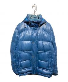 DIESEL（ディーゼル）の古着「00S ネックジップダウンジャケット」｜ブルー