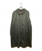 Lodenfreyローデンフライ）の古着「ライナー付ロングコート」｜カーキ