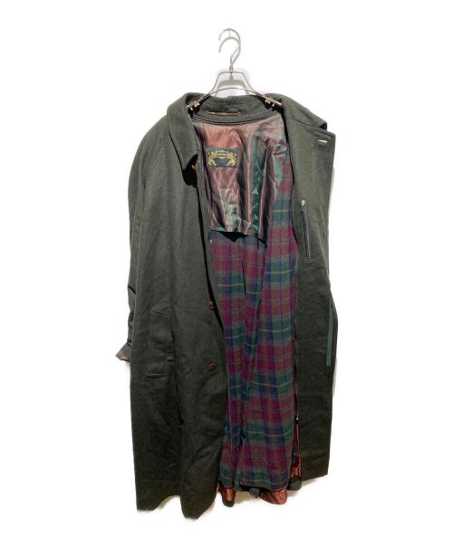 Lodenfrey（ローデンフライ）Lodenfrey (ローデンフライ) ライナー付ロングコート カーキ サイズ:不明の古着・服飾アイテム