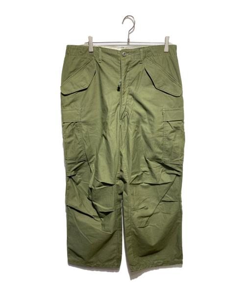 US ARMY（ユーエスアーミー）US ARMY (ユーエスアーミー) 70's M-65 フィールドパンツ カーキ サイズ:Mの古着・服飾アイテム