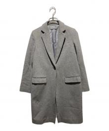 theory luxe（セオリーリュクス）の古着「SEEK WOOL チェスターコート」｜グレー