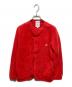 DANTON（ダントン）の古着「フリースジャケット」｜レッド