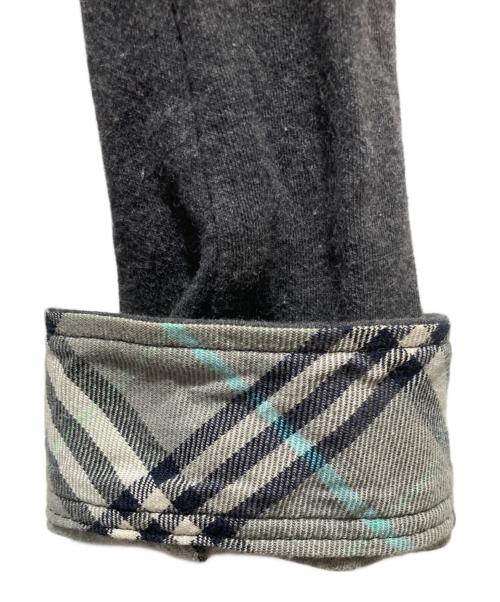 BURBERRY BLUE LABEL（バーバリーロンドンブルーレーベル）BURBERRY BLUE LABEL (バーバリーロンドンブルーレーベル) 袖裏ノヴァチェックジャケット グレー サイズ:38の古着・服飾アイテム