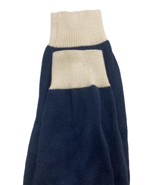 POLO RALPH LAUREN（ポロ・ラルフローレン）POLO RALPH LAUREN (ポロ・ラルフローレン) ワッペンニットカーディガン ネイビー サイズ:ＸＬの古着・服飾アイテム