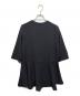 SOEJU (ソージュ) ペプラムチュニックブラウス ブラック サイズ:M：5000円