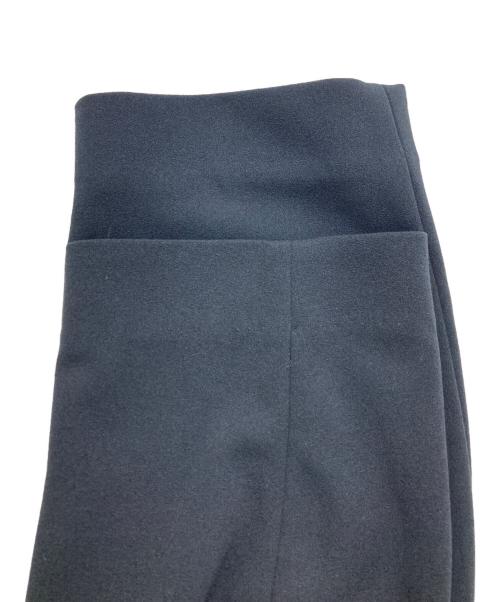 BALLSEY（ボールジィ）BALLSEY (ボールジィ) ジョーゼットジャージーノーカラージャケット ネイビー サイズ:36 未使用品の古着・服飾アイテム