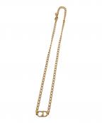 Christian Diorクリスチャン ディオール）の古着「CDロゴネックレス」