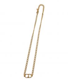 Christian Dior（クリスチャン ディオール）の古着「CDロゴネックレス」