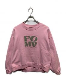 MAISON SPECIAL（メゾンスペシャル）の古着「FOAM Puff Printing Pullover」｜ピンク