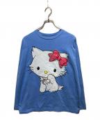 RE.アールイードット）の古着「チャーミーキティロンＴ」｜ブルー