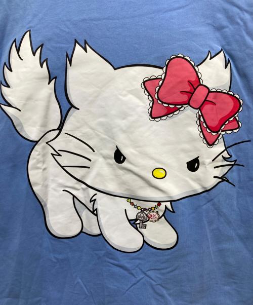 RE.（アールイードット）RE. (アールイードット) チャーミーキティロンＴ ブルー サイズ:FREEの古着・服飾アイテム