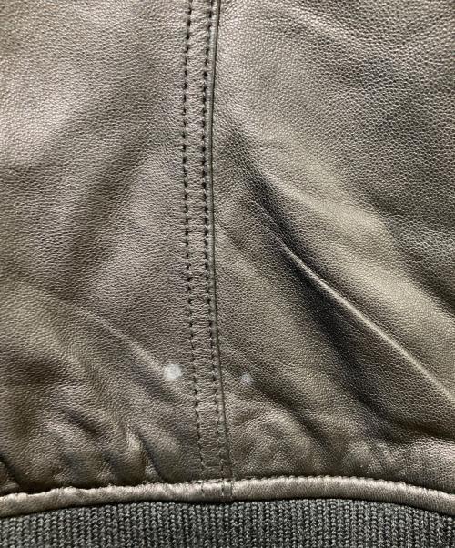 VERO MODA（ヴェロモーダ）VERO MODA (ヴェロモーダ) Y2K ジップデザインレザージャケット ブラック サイズ:165の古着・服飾アイテム