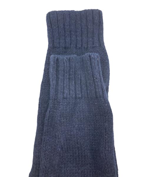 POLO RALPH LAUREN（ポロ・ラルフローレン）POLO RALPH LAUREN (ポロ・ラルフローレン) リネン混 ダッフルポロベアニット ネイビー サイズ:Ｓの古着・服飾アイテム