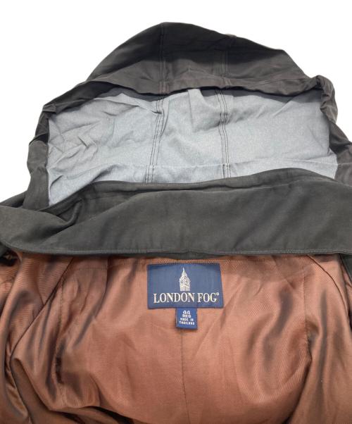 london fog（ロンドンフォグ）LONDON FOG (ロンドンフォグ) ロングコート ブラック サイズ:44の古着・服飾アイテム