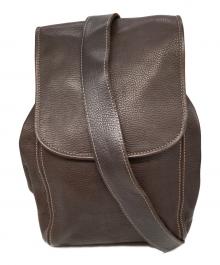Beaver Roots（ビーバールーツ）の古着「レザーバッグ」｜ブラウン