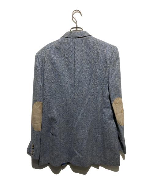 LAUREN RALPH LAUREN（ローレンラルフローレン）LAUREN RALPH LAUREN (ローレンラルフローレン) 90s エルボーパッチ3Bツイートジャケット ブルー サイズ:不明の古着・服飾アイテム