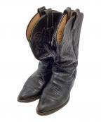 western bootsウェスタンブーツ）の古着「ウェスタンブーツ」｜ブラック