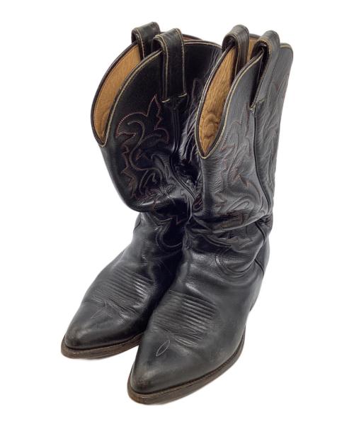 western boots（ウェスタンブーツ）western boots (ウェスタンブーツ) ウェスタンブーツ ブラック サイズ:不明の古着・服飾アイテム