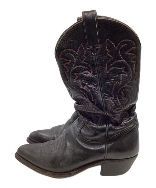 western boots（ウェスタンブーツ）western boots (ウェスタンブーツ) ウェスタンブーツ ブラック サイズ:不明の古着・服飾アイテム