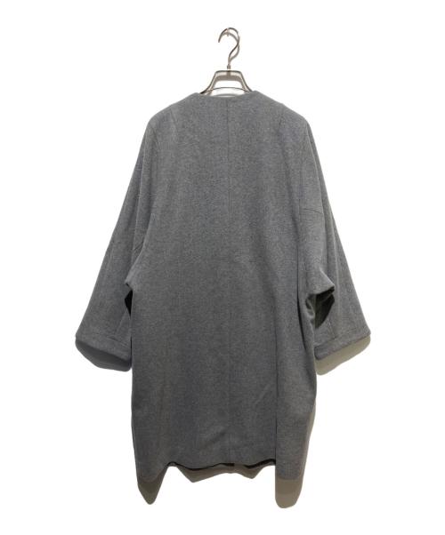 SACRA（サクラ）SACRA (サクラ) コクーンウールコート グレー サイズ:38の古着・服飾アイテム